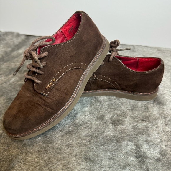 Cole Haan Other - 🌟 Cole Haan Boys Brown Suede Oxfords Size 10